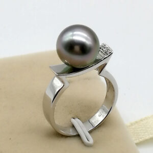 10mm freshwater pearl ring