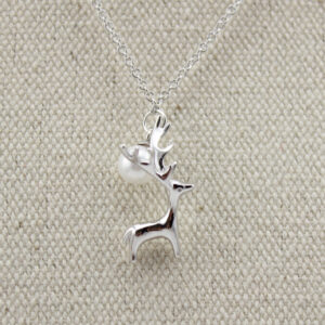 little deer sterling silver freshwater pearl necklace 1315520