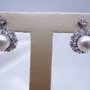 Home real 925 sterling silver akoya pearl earrings 270615