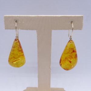 14k gold filled natural amber earrings 270623