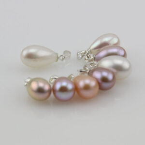 genuine freshwater pearl sterling silver pendant 321104