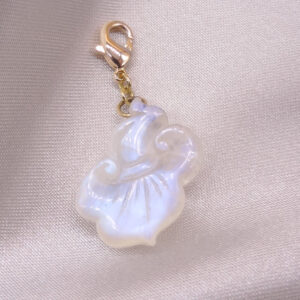 genuine moonstone 18k gold plate pendant 375012